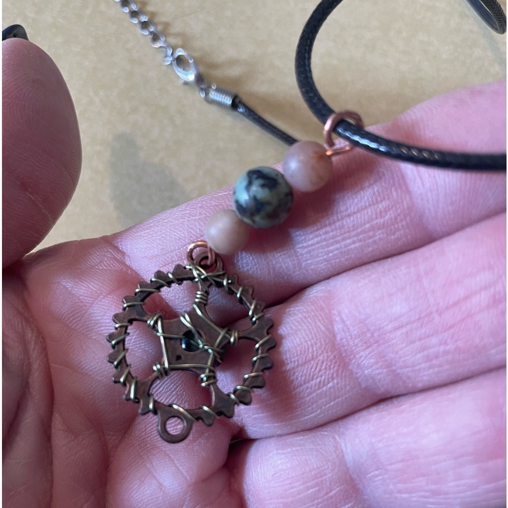 2 corded adjustable necklaces - Picture 2 of 4